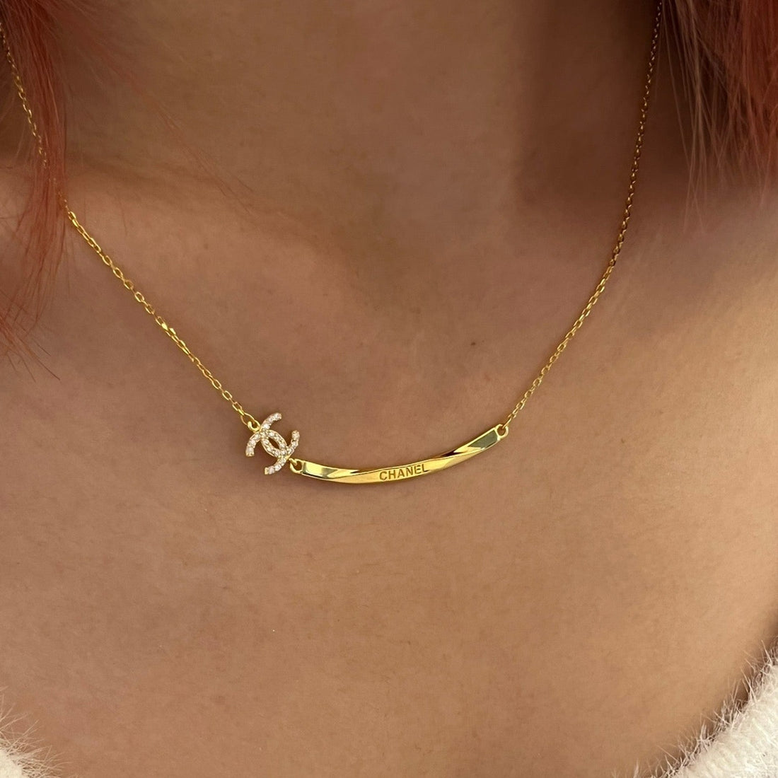 Repurposed Chanel Gold Necklace – Love Letters To Me