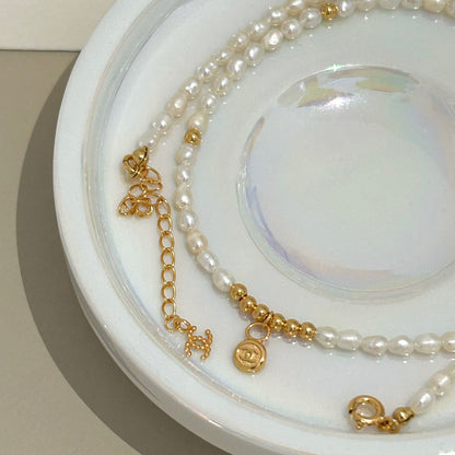 Chanel Vintage Pearl Necklace Vintage Natural Light Pearls Necklace Coco  Chanel – Love Letters To Me